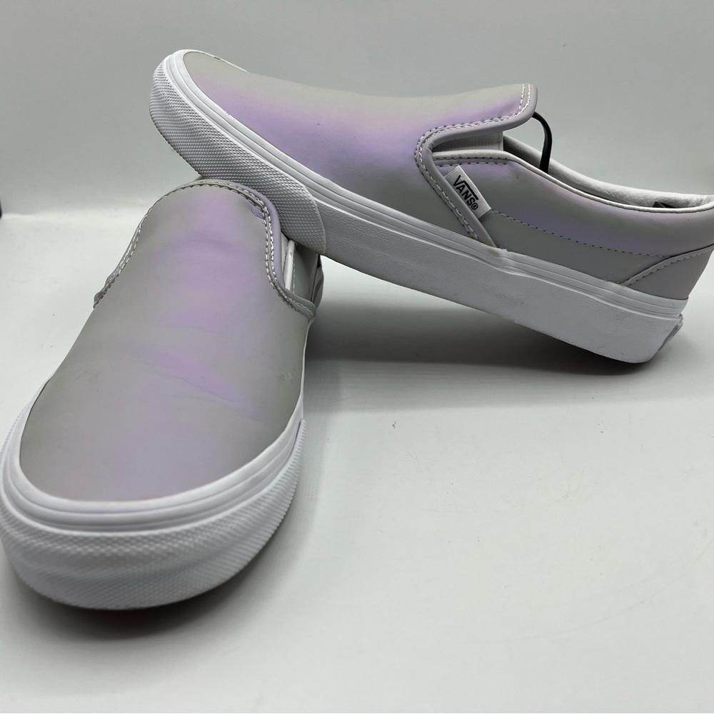 Vans Classic Slip-On Muted Metallic Violet/Gray Men's 5.5 / Women's 7 Shoes